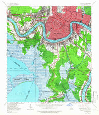 1950s Maps of Terrytown, LA | Pastmaps